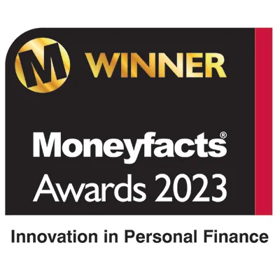 Moneyfacts Awards 2023 Winner - Innovation in Personal Finance